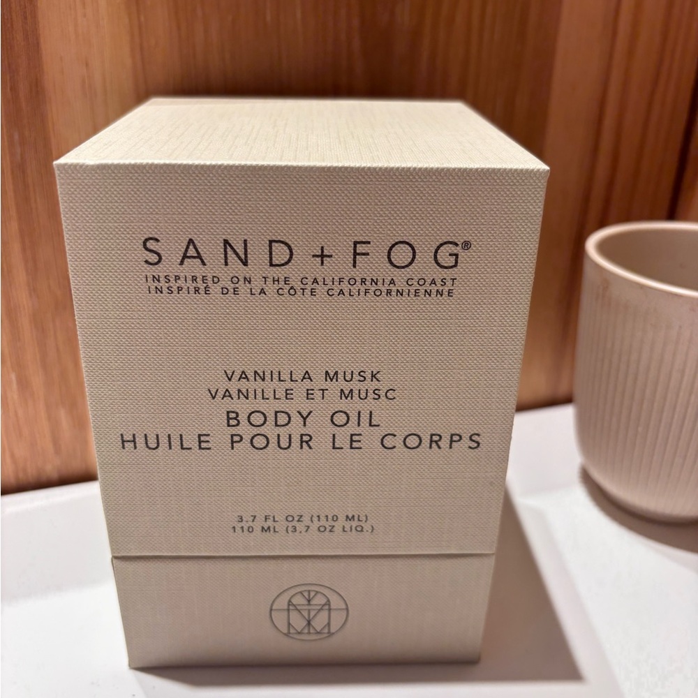 SAND + FOG Vanilla Musk Body Oil